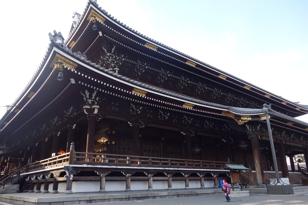 Der Nishi-Hongan-ji-Tempel