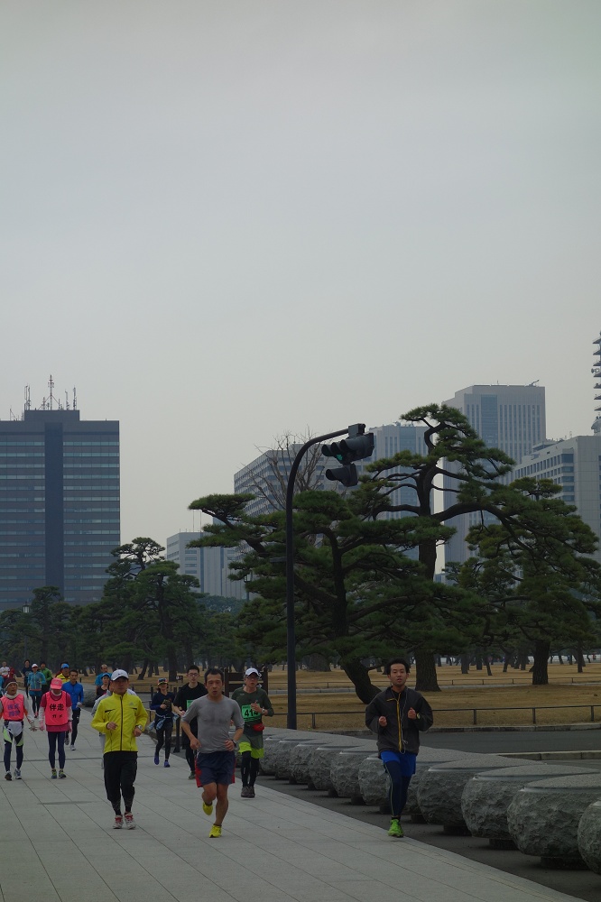 Joggingrunde um den Kaiserpalast